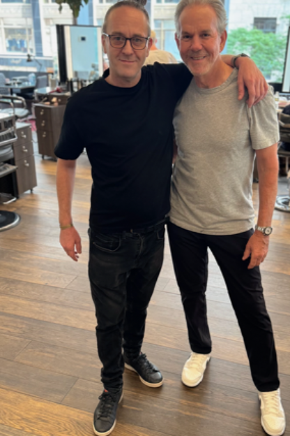Guy-Laurent Winterstein and Chef Thomas Keller