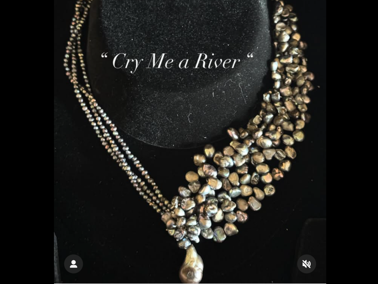 Cry Me A River Necklace